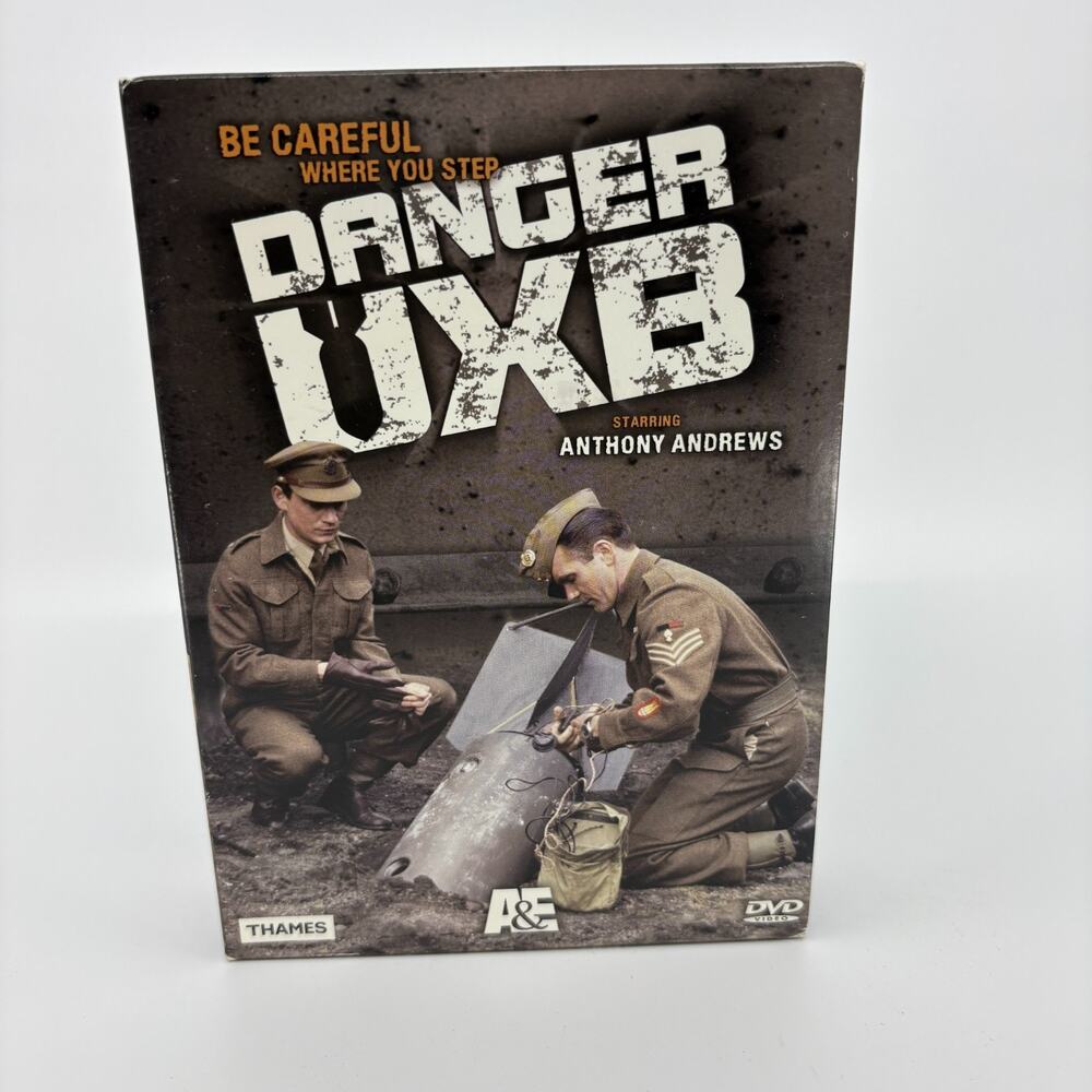 Danger UXB DVD Box Set A&E Thames 4 Disc Anthony Andrews WWII Drama Series